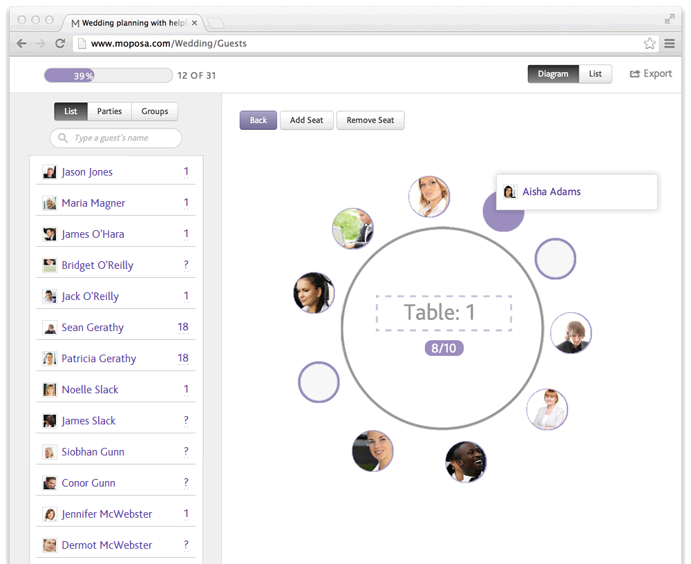 Seating Planner